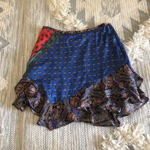 Free People festive skirt size 4